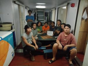 10 abk di kapal fu yuan yu terlantar di badho india 27/07/2024