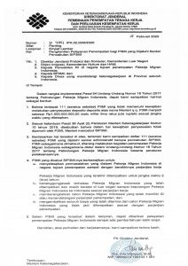 daftar 111 perusahaan penempatan pmi yang dicabut izinnya oleh kemnaker 27/07/2024