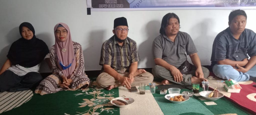 muscab sbmi lombok barat, mantan anggota dprd terpilih jadi wakil ketua 27/07/2024