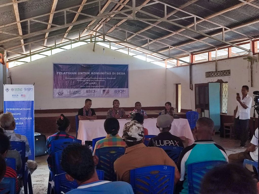 SBMI Kembali Adakan Pelatihan Pengorganisasian dan Pemberdayaan Ekonomi di Desa Balaweling I, Flores Timur