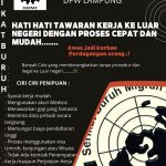 SBMI Lampung Imbau CPMI Waspadai Calo dan Iklan Bekerja ke Luar Negeri di Medsos