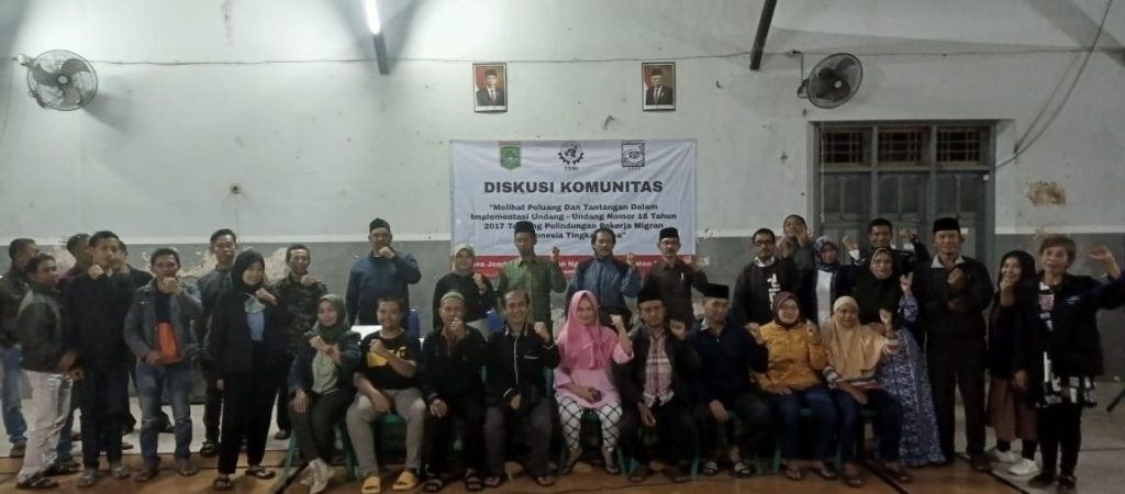 Diskusi Komunitas Terkait Implementasi UU PPMI di Desa Jombok, Malang
