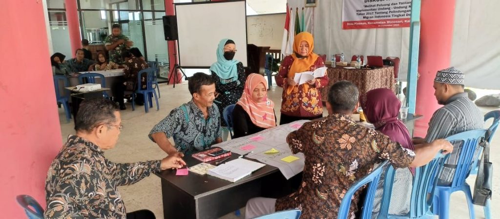 Diskusi Komunitas Terkait Implementasi UU PPMI di Desa Plaosan, Malang