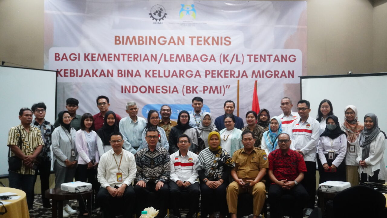 sbmi gelar bimtek bersama kementerian/lembaga membahas bina keluarga pekerja migran indonesia  08/09/2024