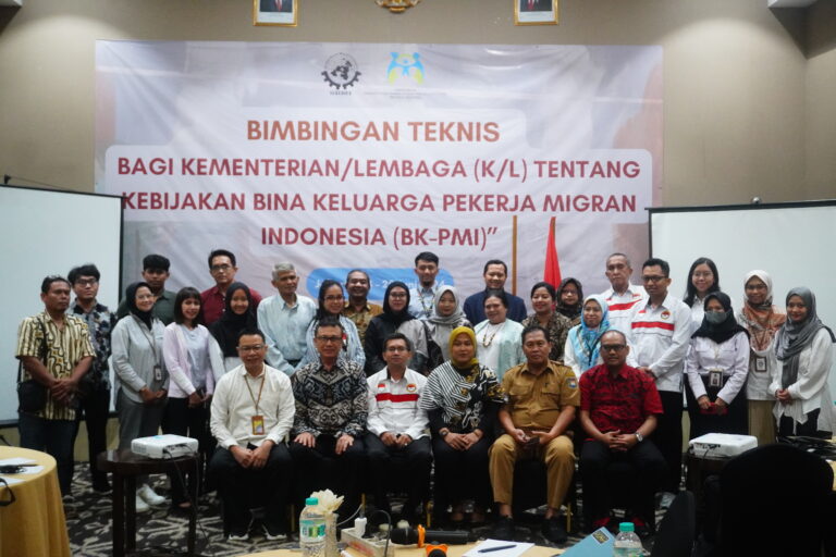 sbmi gelar bimtek bersama kementerian/lembaga membahas bina keluarga pekerja migran indonesia  08/09/2024