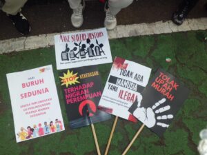 DOKUMENTASI: MEDIA KAMPANYE SERIKAT BURUH MIGRAN INDONESIA