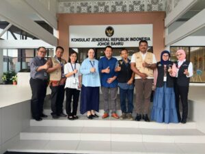DPLN SBMI Malaysia Bersilaturahmi dengan KJRI Johor Bahru, Perkuat Sinergi Pelindungan Pekerja Migran