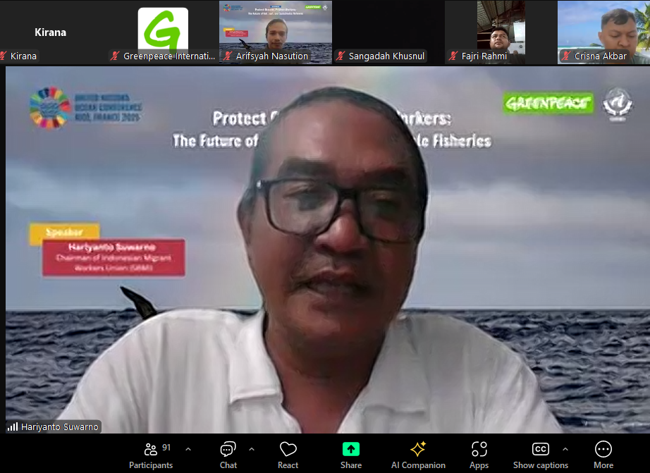 Lindungi Laut, Lindungi Pekerja: Webinar Internasional Tegaskan Pentingnya Pelindungan Pekerja Migran di Laut dan Reformasi Industri Perikanan Global 1 lindungi laut, lindungi pekerja: webinar internasional tegaskan pentingnya pelindungan pekerja migran di laut dan reformasi industri perikanan global 13/07/2025