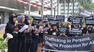 DOKUMENTASI : MEDIA KAMPANYE SERIKAT BURUH MIGRAN INDONESIA